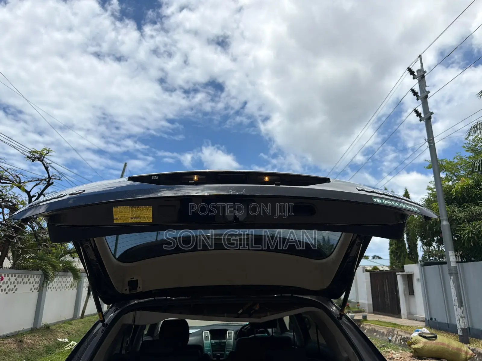 Toyota Harrier 2008 Black