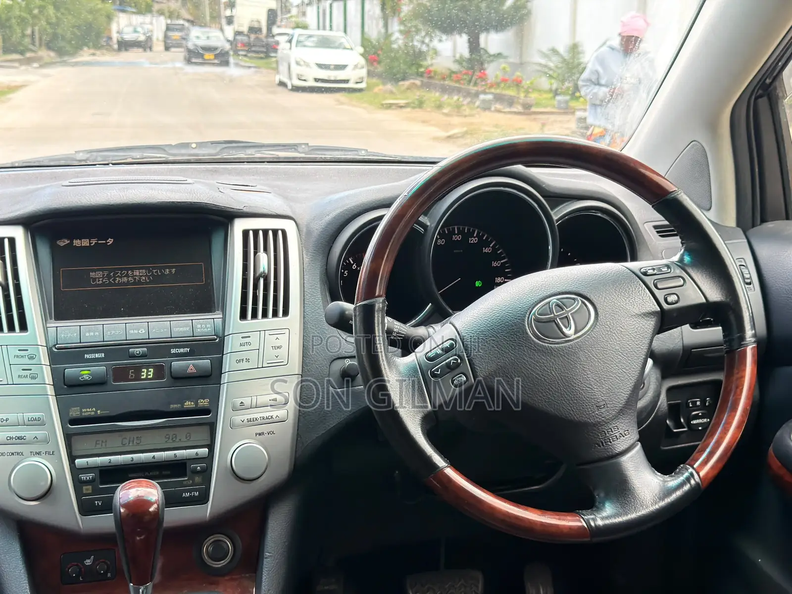Toyota Harrier 2008 Black