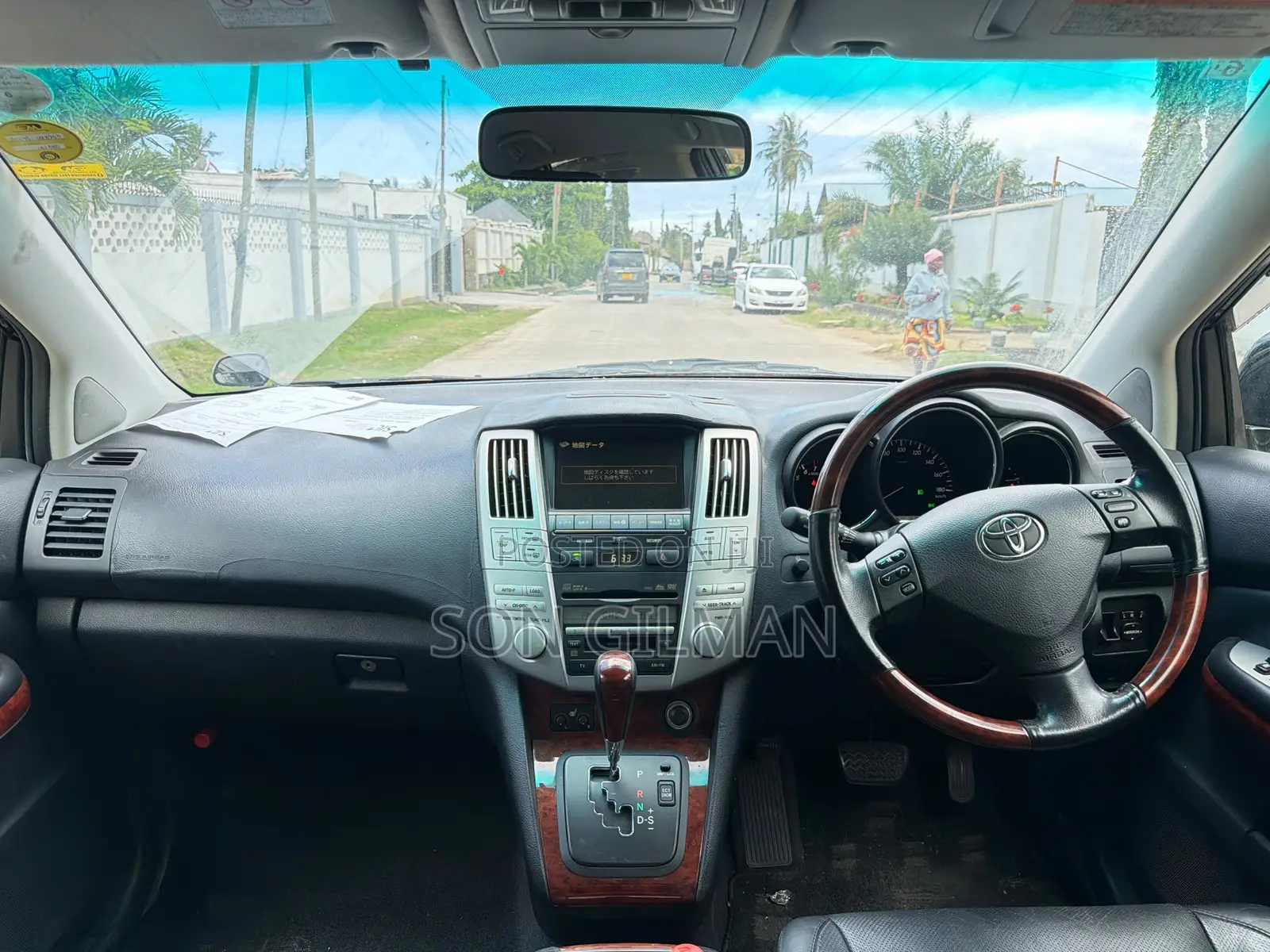 Toyota Harrier 2008 Black