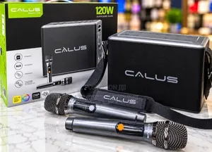 Calus 120W Portable Speaker With Wireless Karaoke Sound System