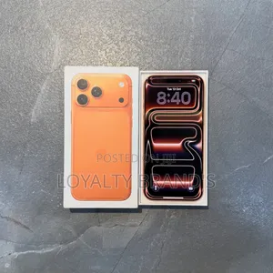 New Apple iPhone 17 Pro Max 256 GB Orange