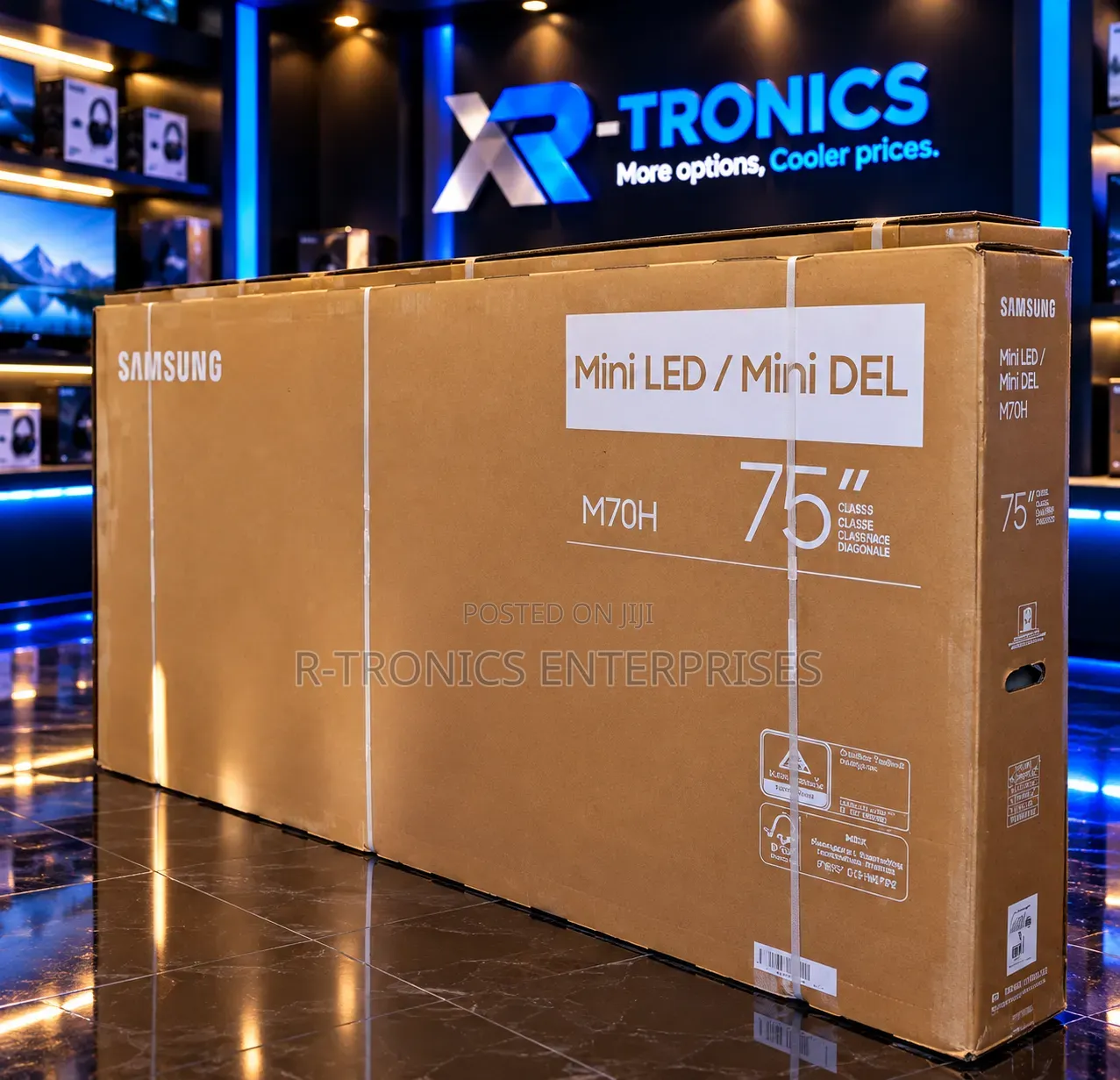 Samsung 75" M70H Mini LED 4K Smart TV