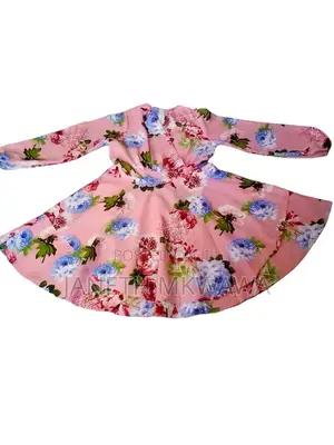 Pink Floral 2-Tiered Dress 2XL Women
