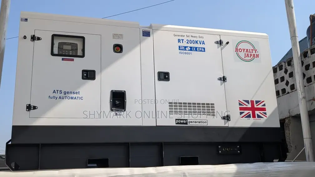 Royalty Japan Heavy Duty Diesel Generator (RT-200KVA)