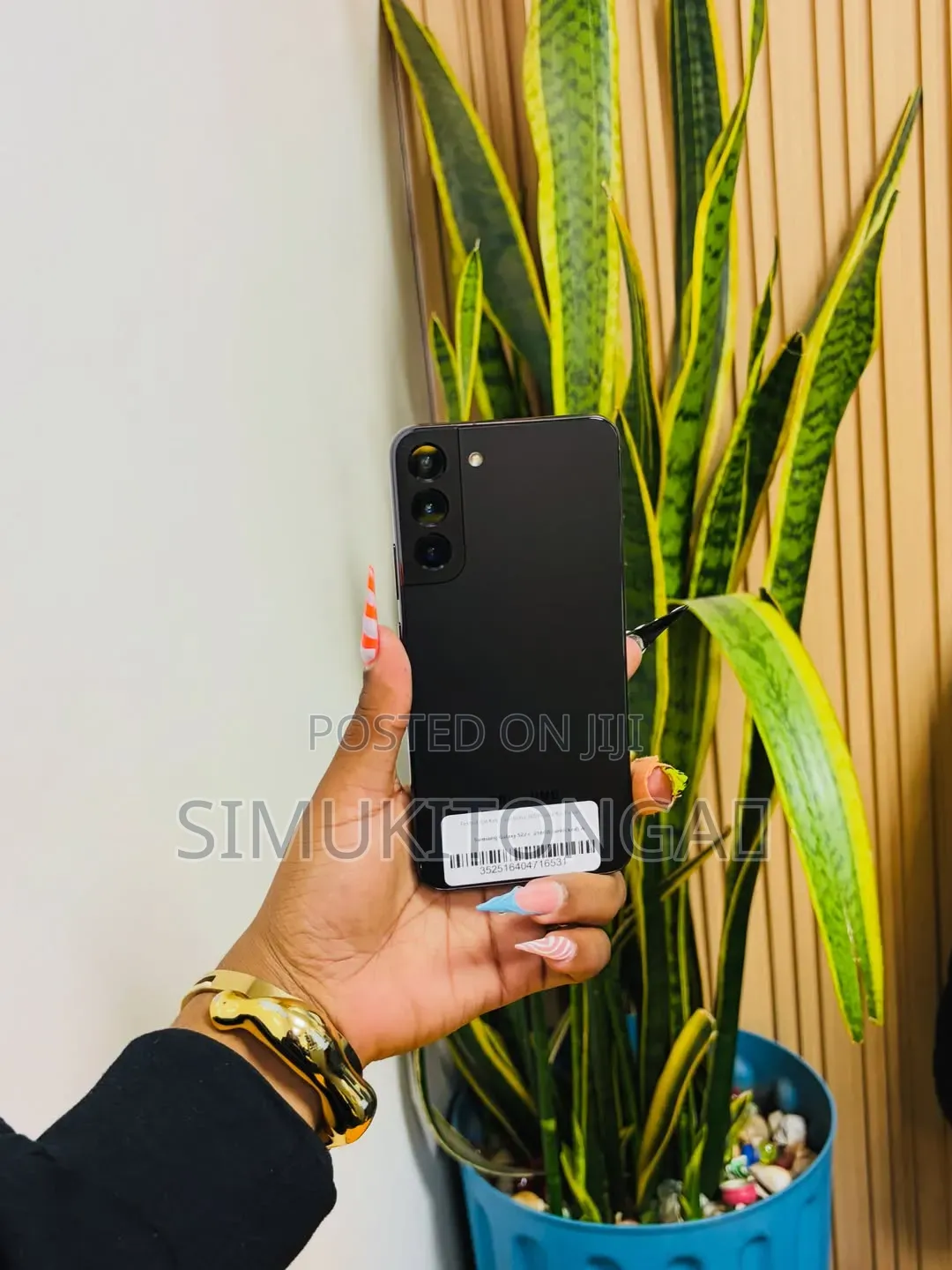New Samsung Galaxy S22+ 5G 256 GB Black