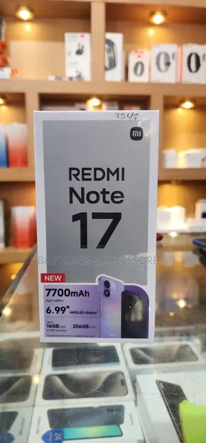 New Xiaomi Redmi Note 17 256 GB Blue