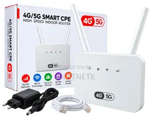 Universal 4g/5g Smart CPE WiFi 6 Router – All SIM Cards
