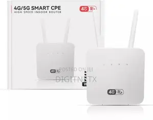 Universal 4g/5g Smart CPE WiFi 6 Router – All SIM Cards