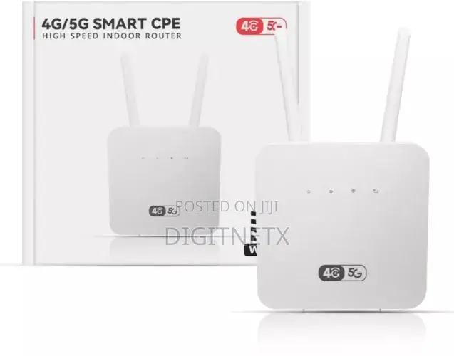 Universal 4g/5g Smart CPE WiFi 6 Router – All SIM Cards
