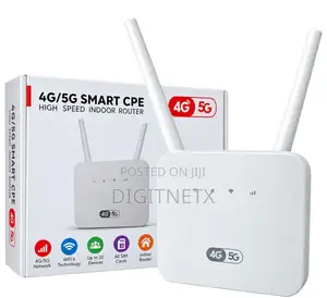 Universal 4g/5g Smart CPE WiFi 6 Router – All SIM Cards