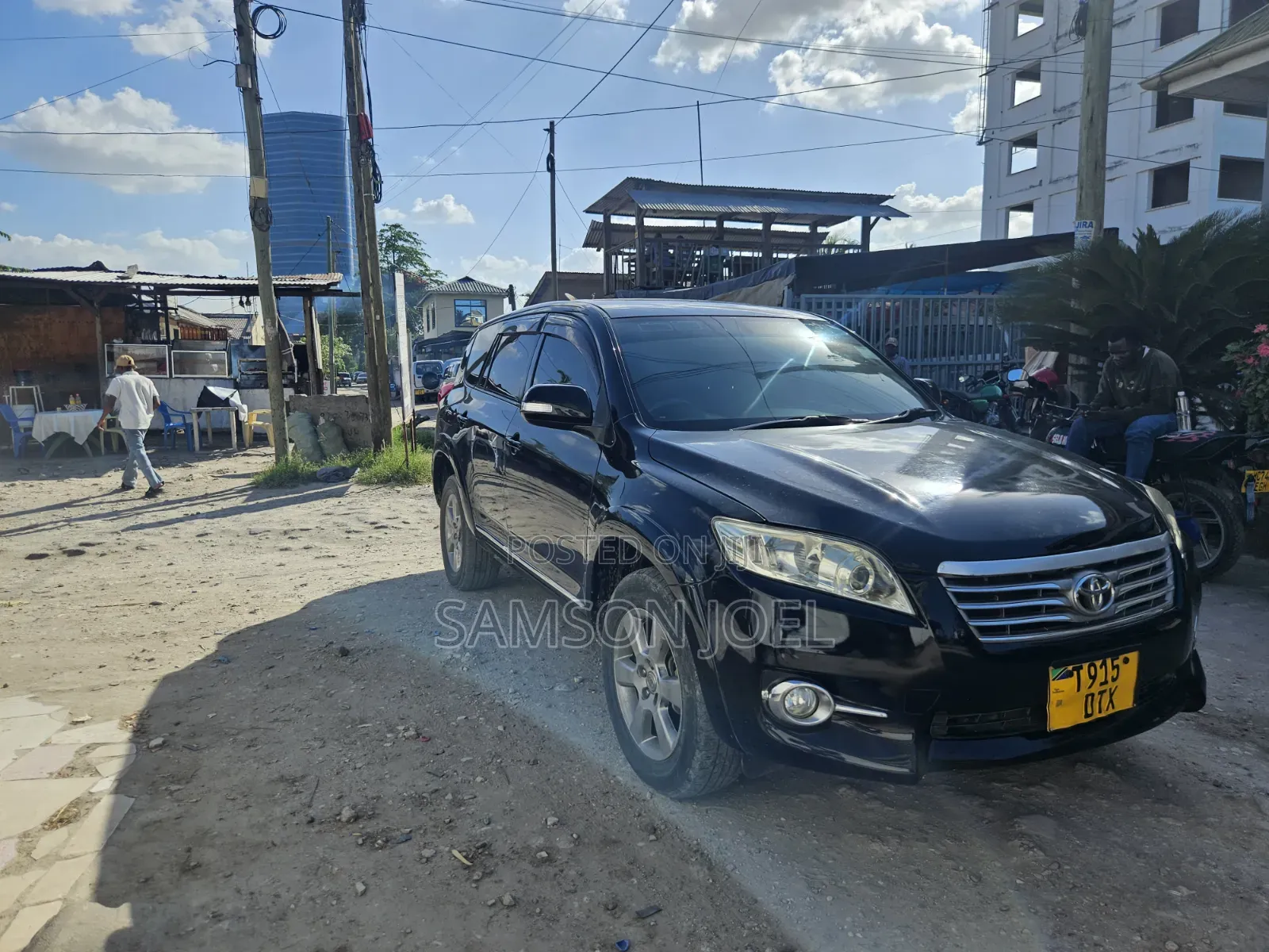 Toyota Vanguard 2011 Black
