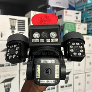 4 Lens AOV Smart AI Camera Ya Solar Ina Tumia Lain Ya Simu
