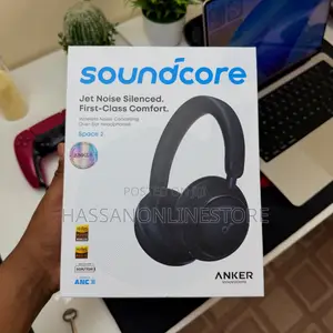 Soundcore by Anker Space 2 Wireless Over Headphones - Jet Black