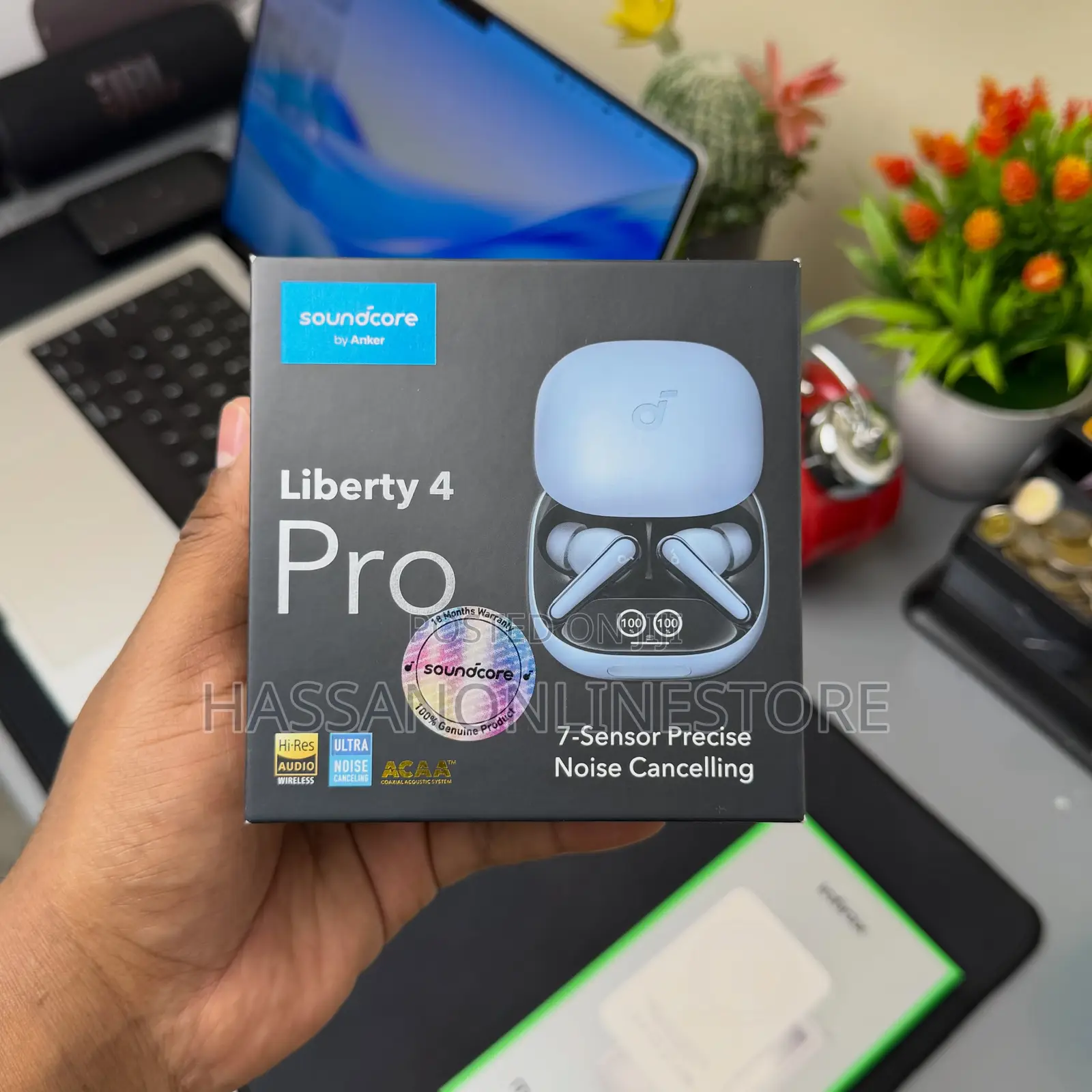 Soundcore by Anker Liberty 4 Pro Noise Cancelling True-Wireless