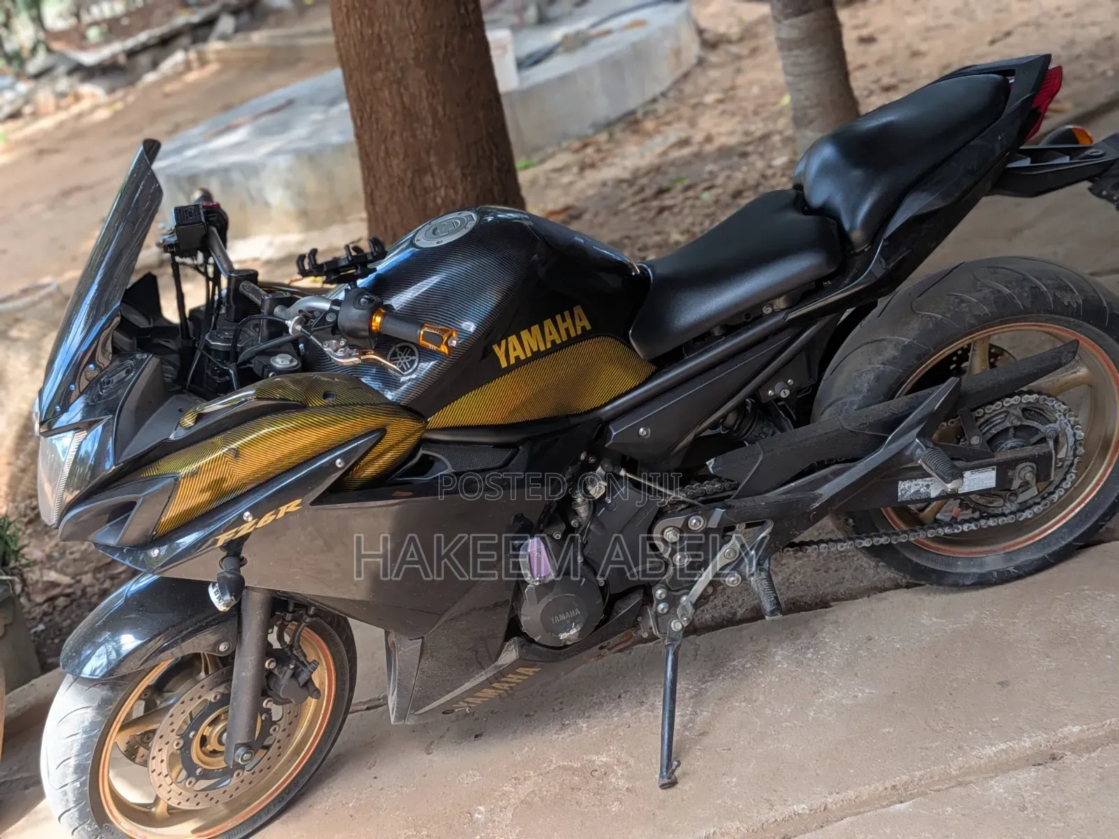 Yamaha FZ6 2017 Black