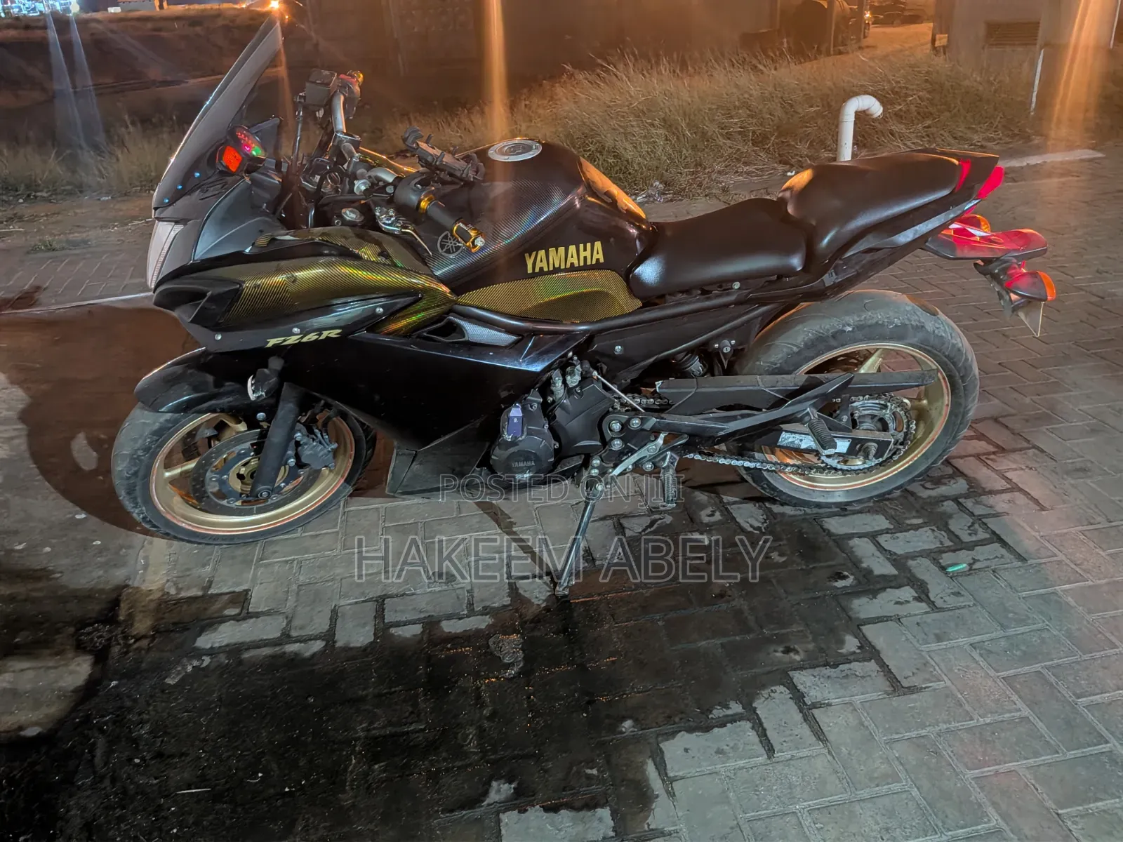 Yamaha FZ6 2017 Black