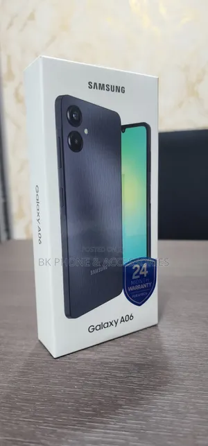 New Samsung Galaxy A06 64 GB Black