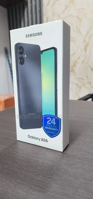 New Samsung Galaxy A06 64 GB Black