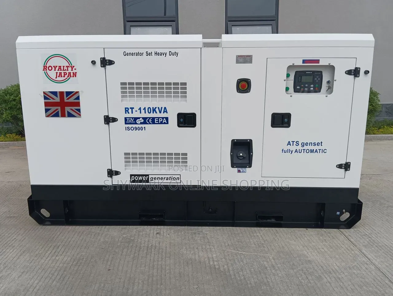 Royalty Japan Heavy Duty Generator RT-110KVA