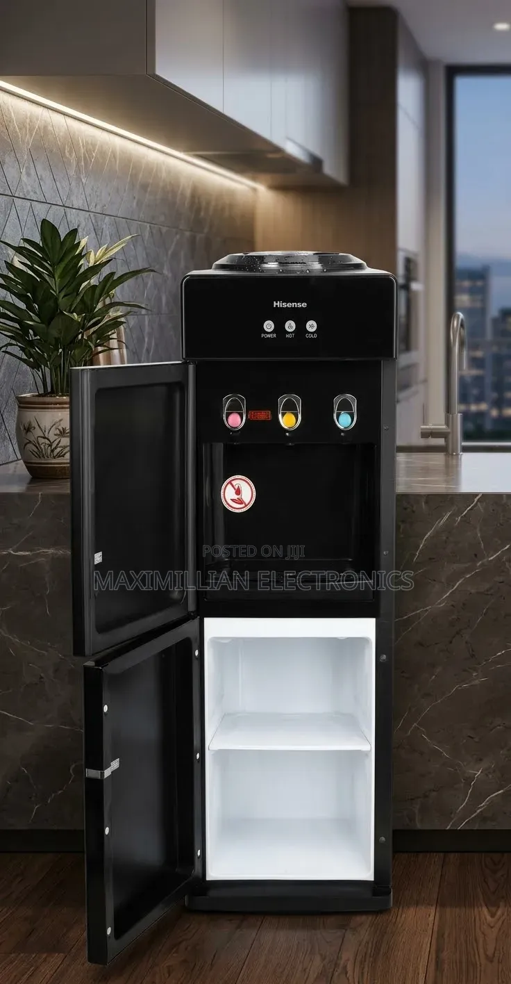 The Hisense 3.4L Black Top Load Water Dispenser H97WDTTB3S1