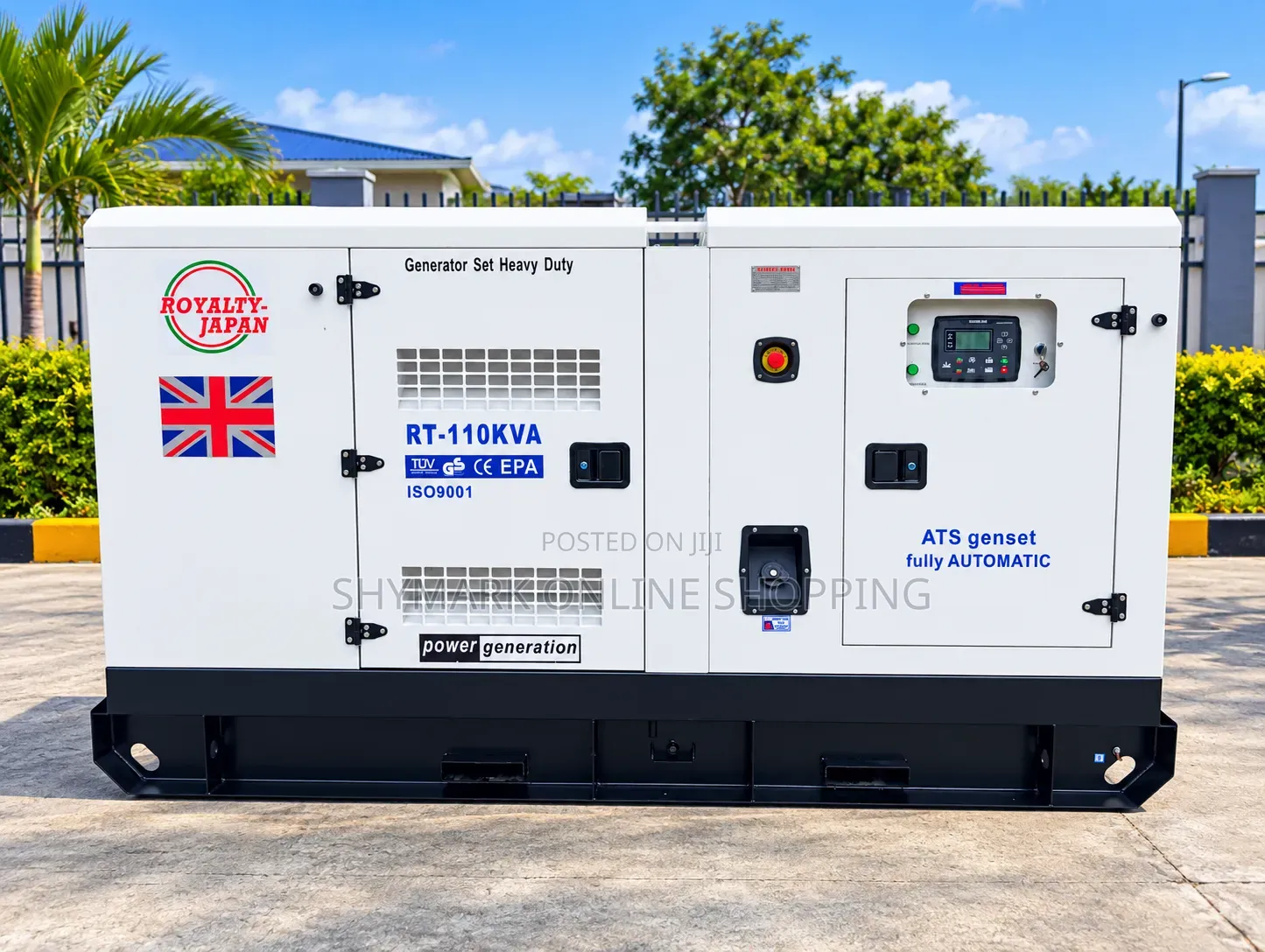 Royalty Japan Heavy Duty Generator RT-110KVA