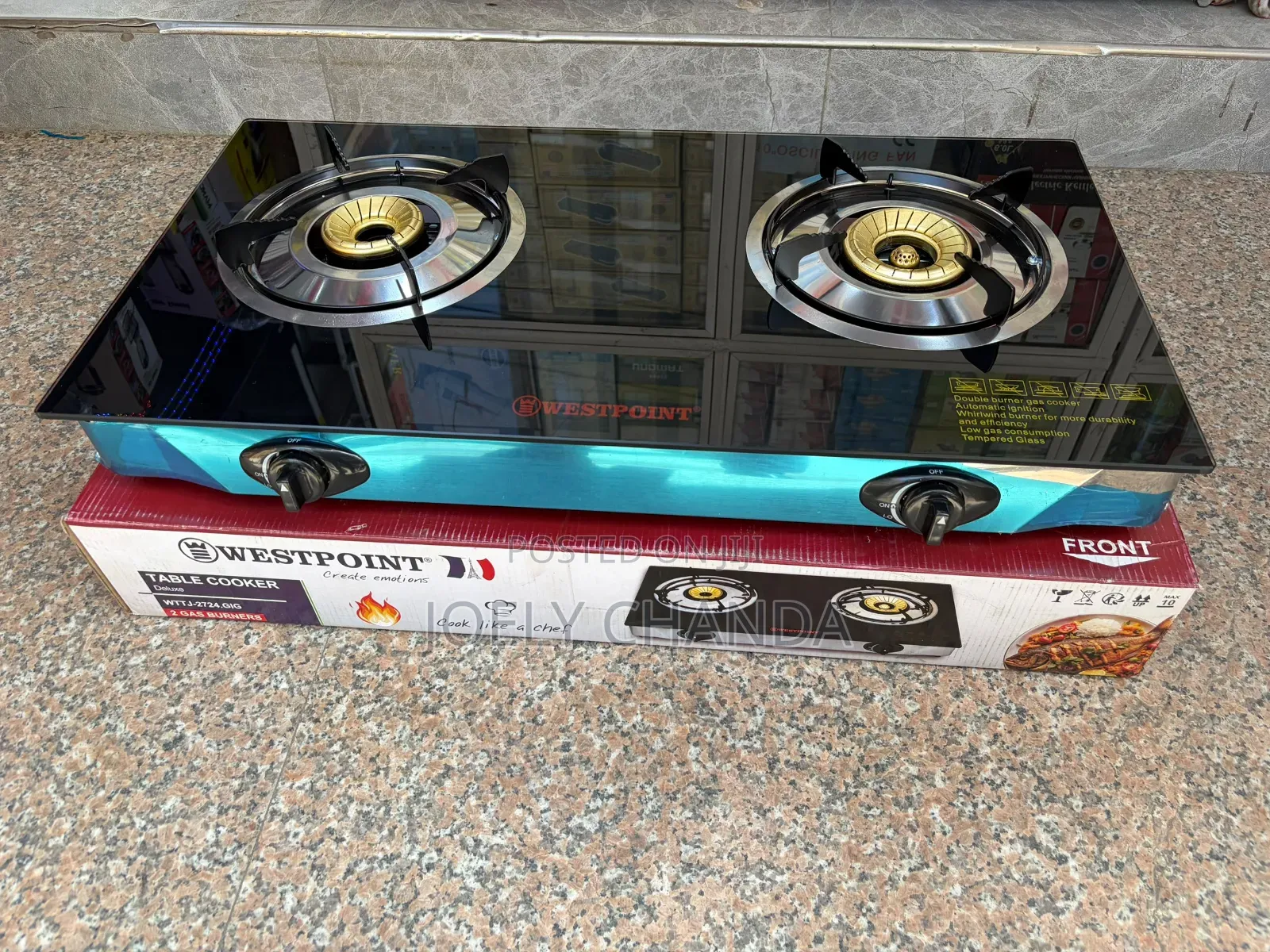 Westpoint Gas Stove (Kioo)