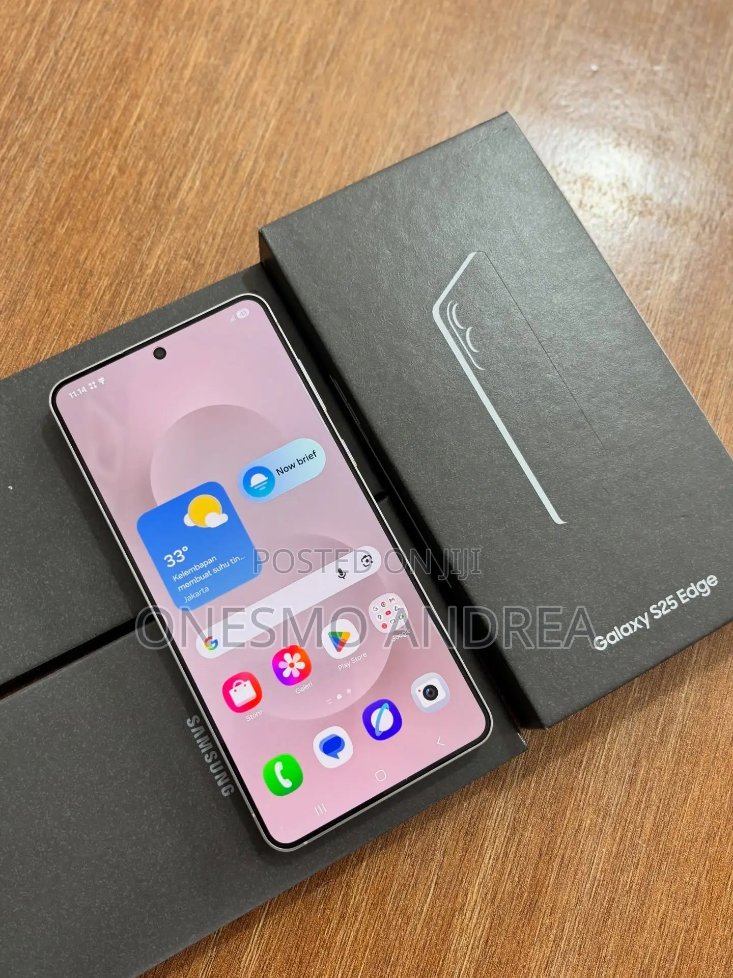 New Samsung Galaxy S25 Edge 256 GB Silver