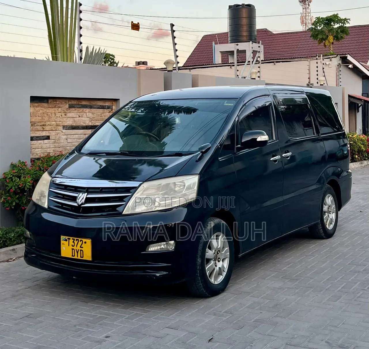 Toyota Alphard 2007 Black