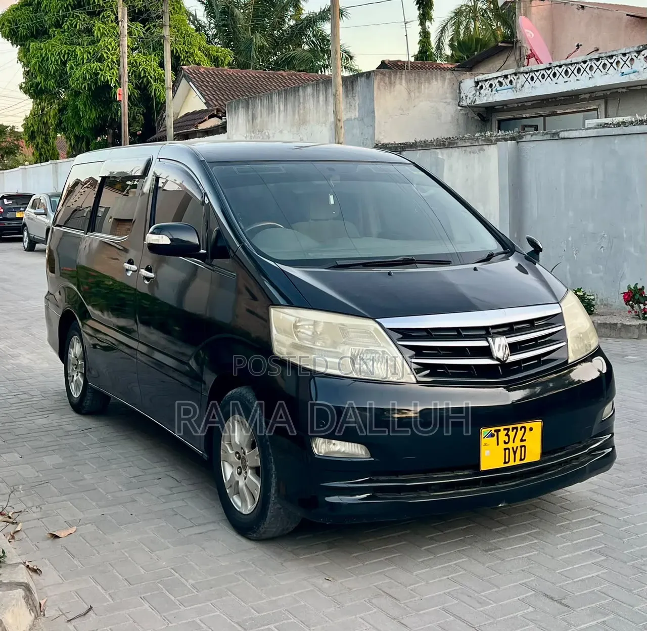 Toyota Alphard 2007 Black