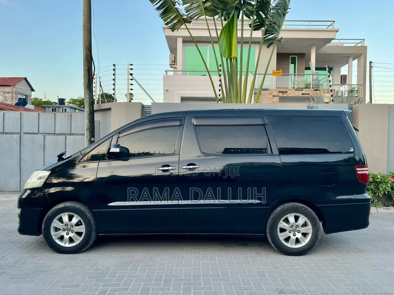 Toyota Alphard 2007 Black