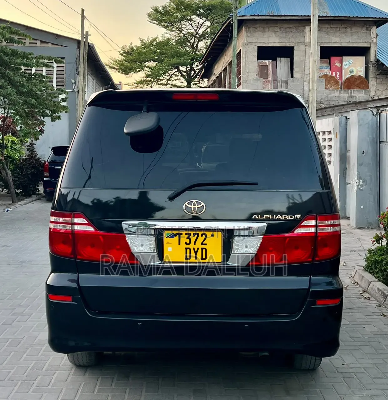 Toyota Alphard 2007 Black
