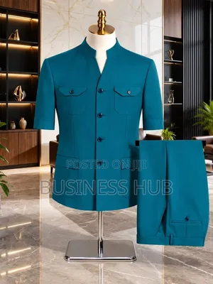 Ubora Katika Mikono Mifupi Bland Seven Caund Suit