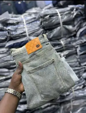 Jeans Za Kiume Original Mpya, Size Zote