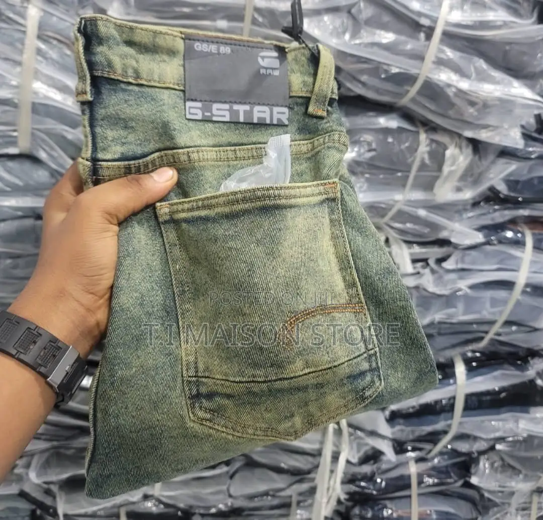 Jeans Za Kiume Original Mpya, Size Zote