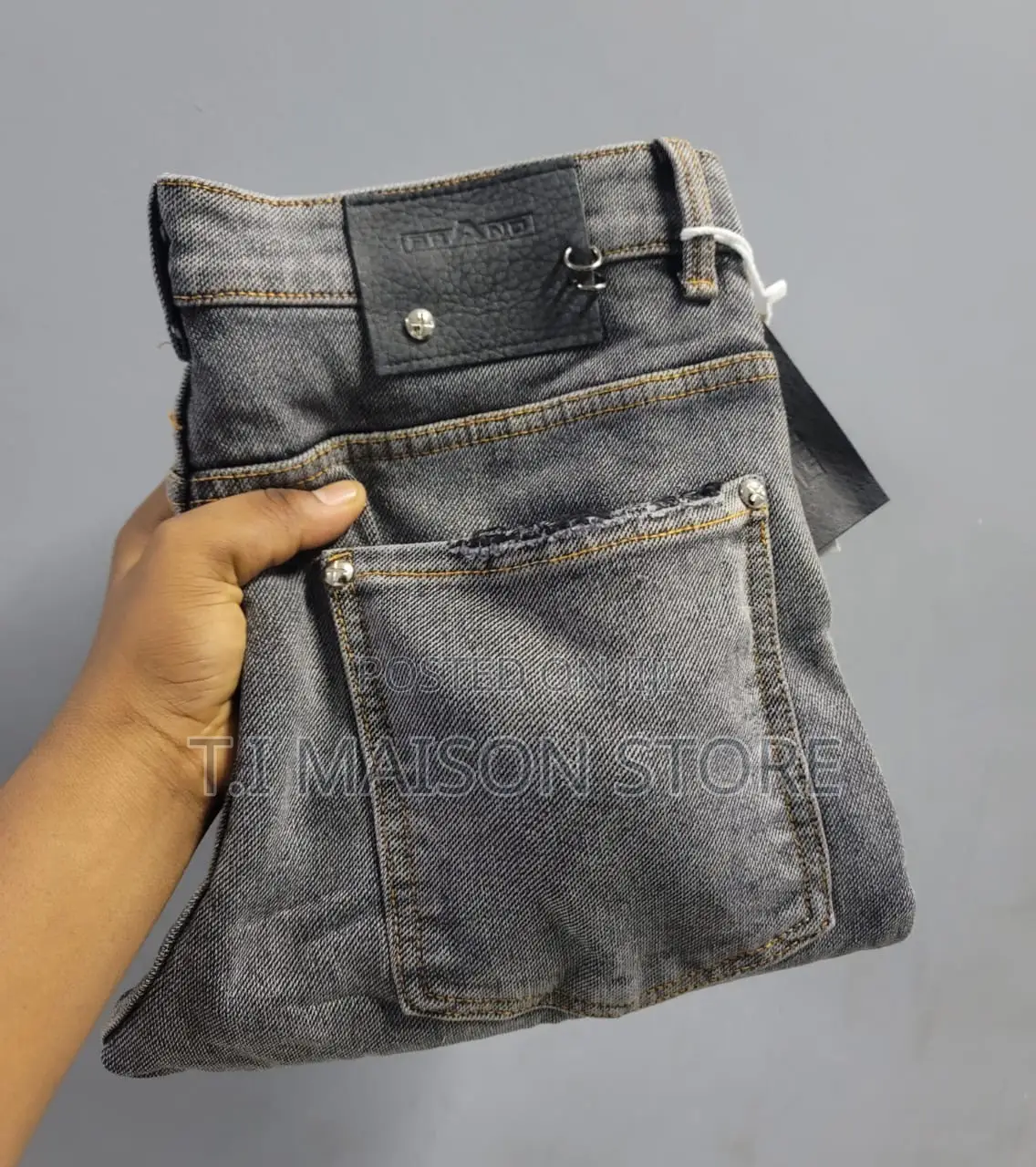 Jeans Za Kiume Original Mpya, Size Zote