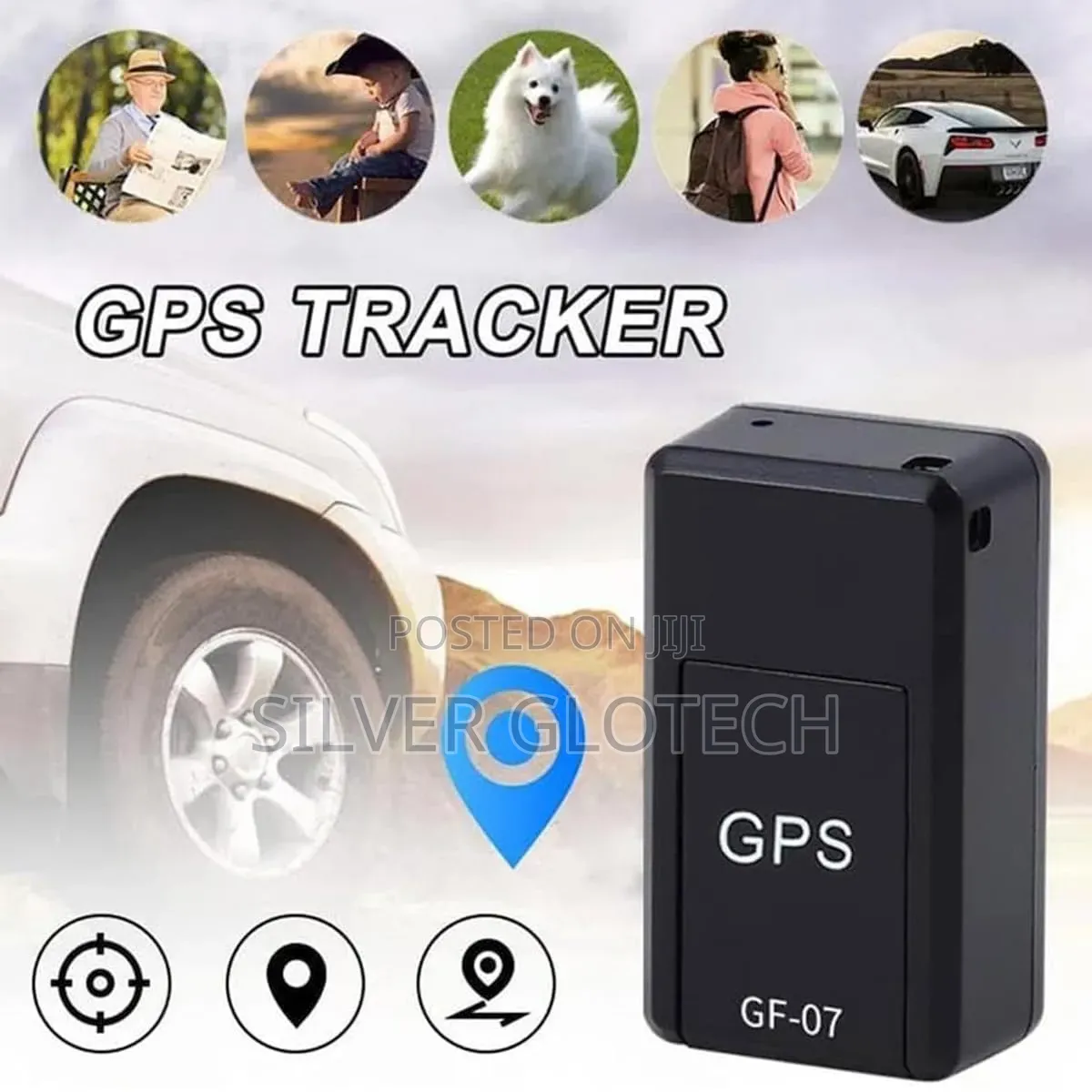 GPS Tracker Rechargeable Device Very Mini GPS for Location Tracking