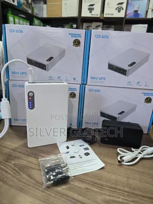 Mini UPS Premium Quality Inachaji Simu ,Laptop Inawasha Camera