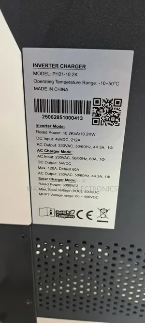 CKE 10.2kva/10.2kw Hybrid Solar Inverter