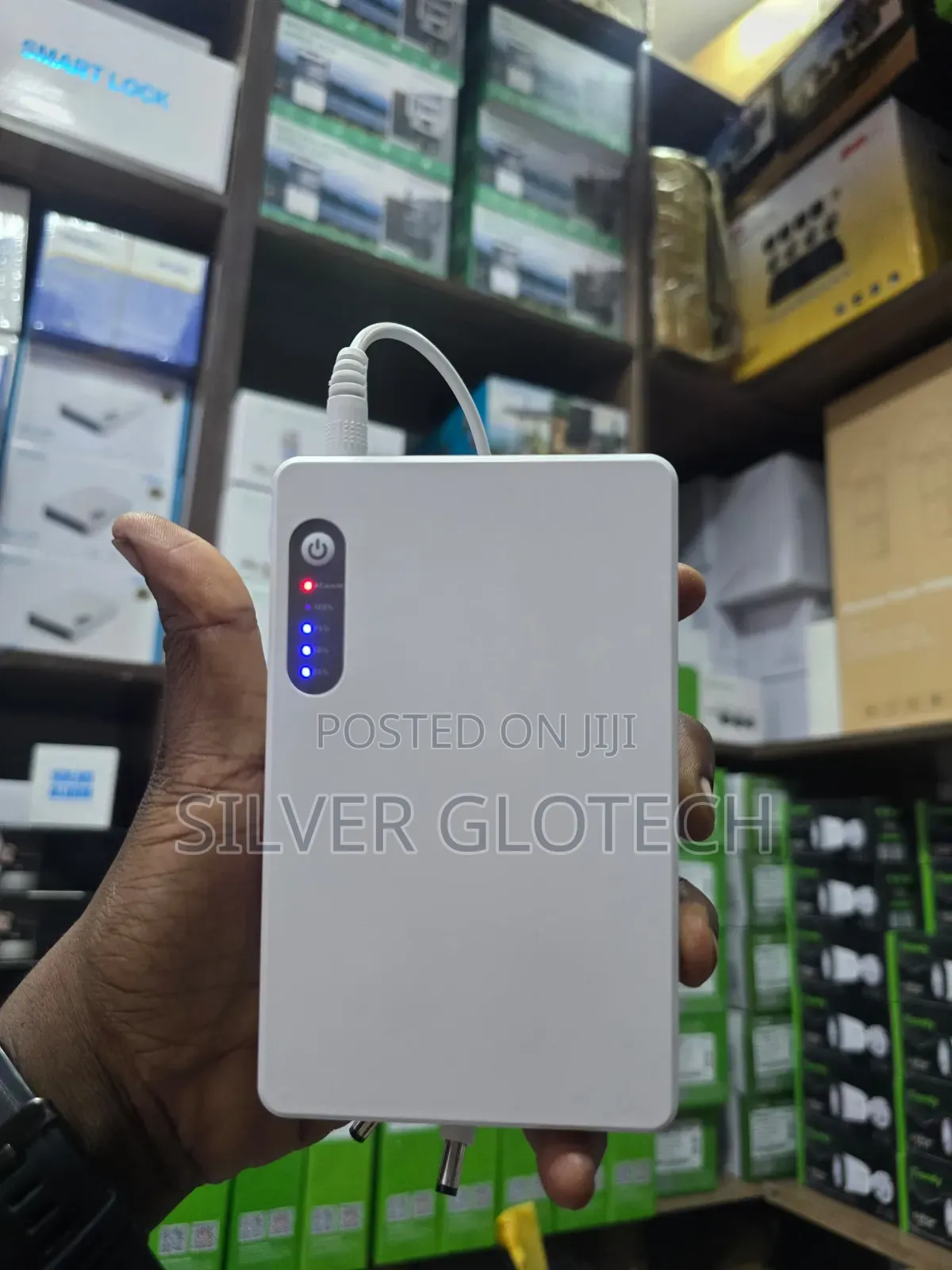 Mini UPS Premium Quality Inachaji Simu ,Laptop Inawasha Camera