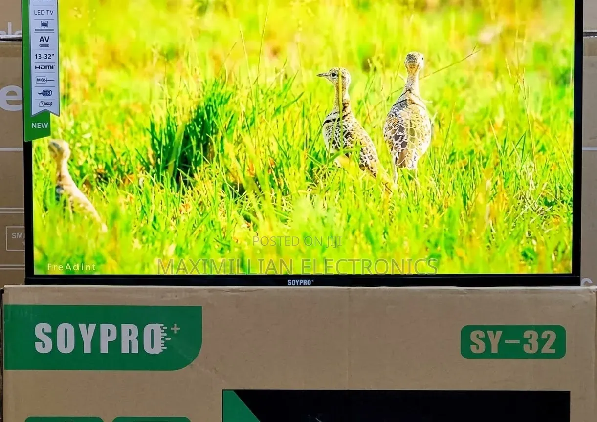 Soypro 32-Inch Double Glass LED TV