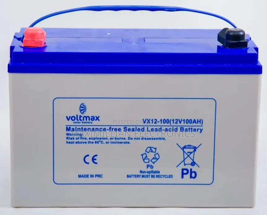 Voltmax N100/12v Solar Battery