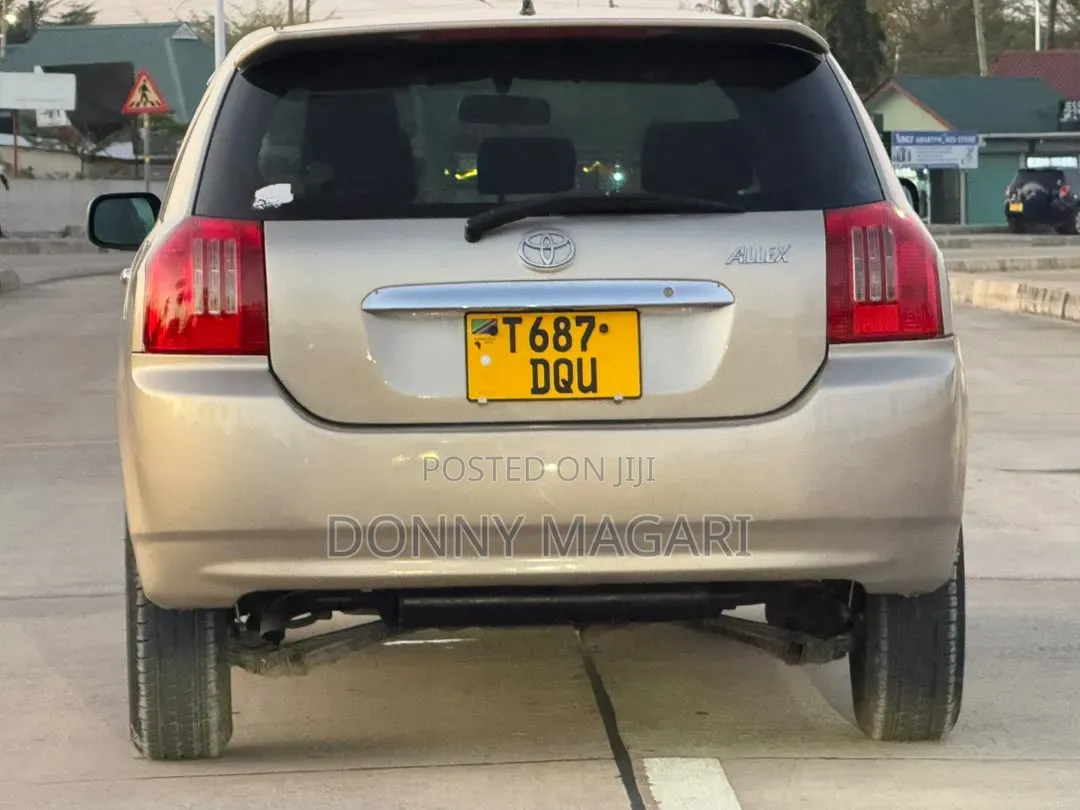 Toyota Allex 2003 Silver