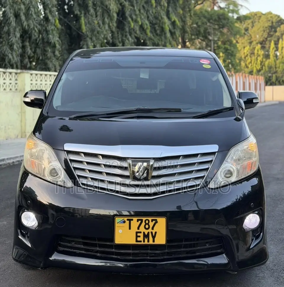 Toyota Alphard 2.4 Petrol AWD 2009 Black