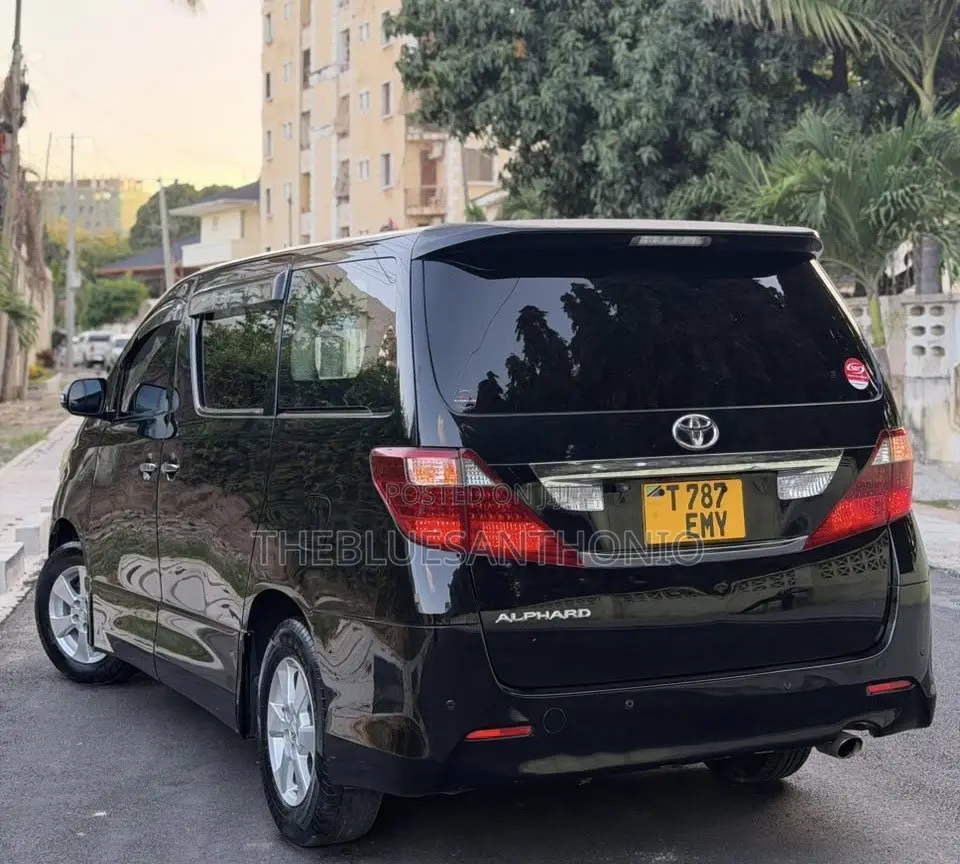Toyota Alphard 2.4 Petrol AWD 2009 Black