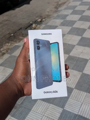 New Samsung Galaxy A06 128 GB Black