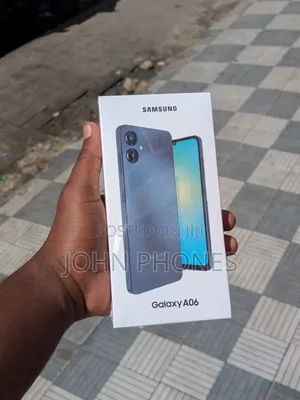 New Samsung Galaxy A06 128 GB Black