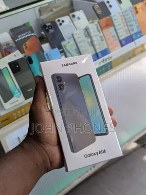 New Samsung Galaxy A06 128 GB Black