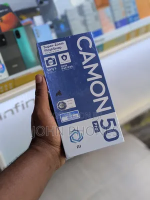 New Tecno Camon 50 Pro 256 GB Black