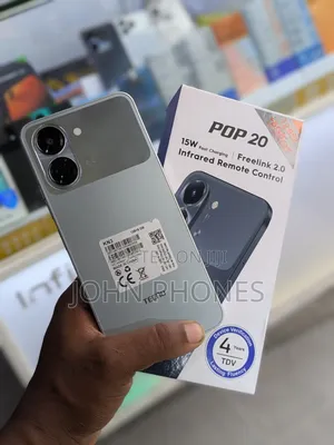 New Tecno Pop 20 128 GB Silver