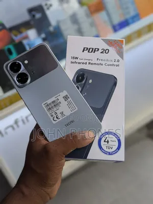 New Tecno Pop 20 128 GB Silver